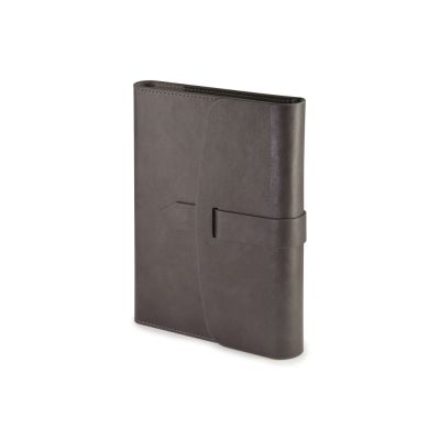 Ежедневник недатированный А5 Senate с магнитным клапаном, серый-0
