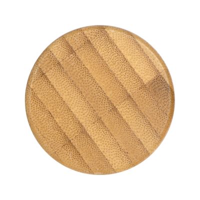 Бутылка из переработанного пластика Kato Bamboo с бамбуковой крышкой, 500 мл-4