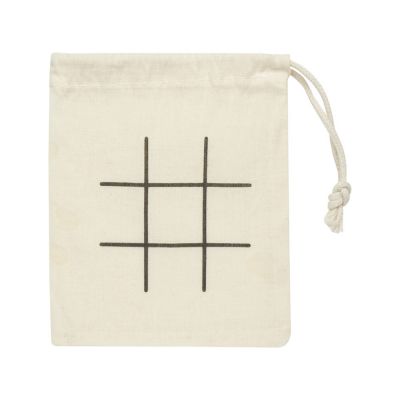 Деревянная игра в крестики-нолики в мешочке Whorl - Натуральный-2