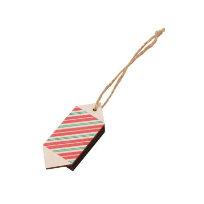 Ёлочная подвеска конфета из фанеры-0