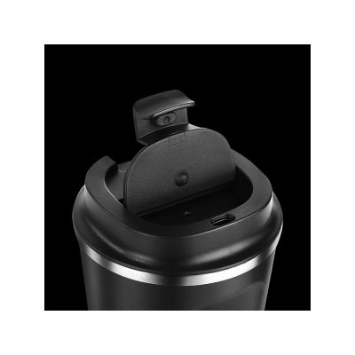 Термокружка CAFe COMPACT, 380 мл, черный-2