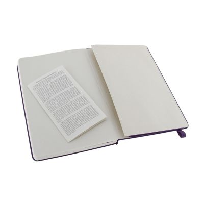 Записная книжка Moleskine Classic (в линейку) в твердой обложке, Large (13х21см), фиолетовый-3