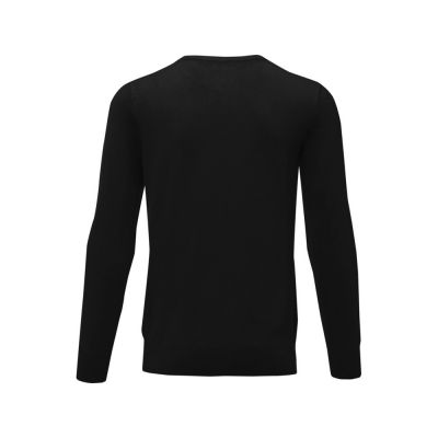 Мужской пуловер Merrit с круглым вырезом, черный-2