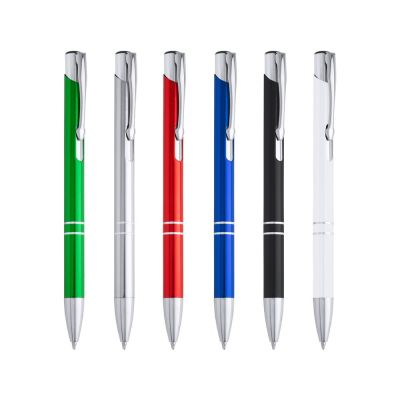 Ручка шариковая металлическая ARDENES, красный-2