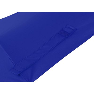 Зонт-автомат Dual с двухцветным куполом, голубой/черный-4