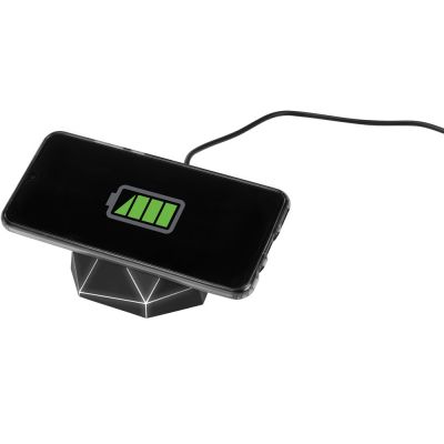 Док-станция Geo Dock с быстрой беспроводной зарядкой, черный с белой подсветкой. XOOPAR-2