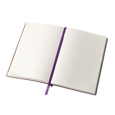 Блокнот А5 Scribe, гибкая обложка, 96 листов 80 гр/м2 , фиолетовый-4