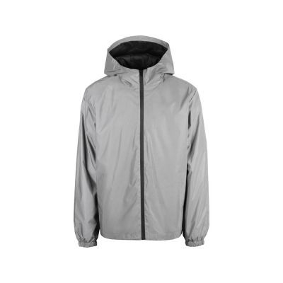 Ветровка светоотражающая 2XL, серебристый-7