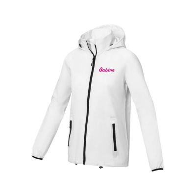 Dinlas Женская легкая куртка, белый-3