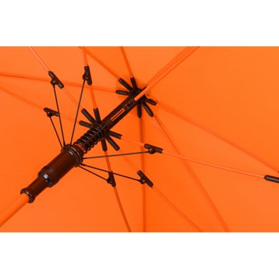 Зонт-трость Color полуавтомат, оранжевый-3