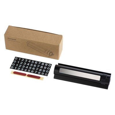 Парковочная табличка Frontpark, черный-9