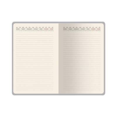 Ежедневник недатированный А5 Barcelona, красный-5