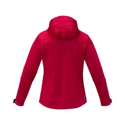 Match Женская куртка софтшел, красный-2