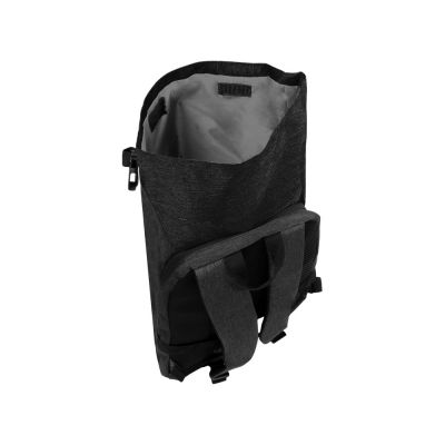 Рюкзак Shed водостойкий с двумя отделениями для ноутбука 15'', черный-5