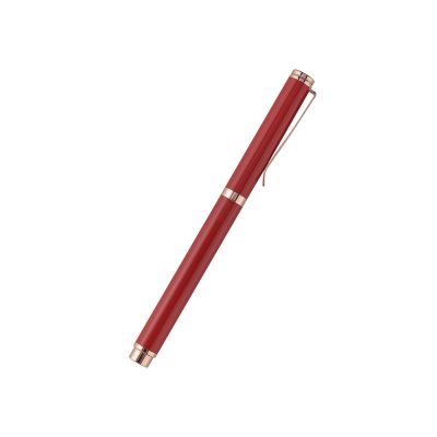 Ручка металлическая шариковая Venezia Classico, красный-0