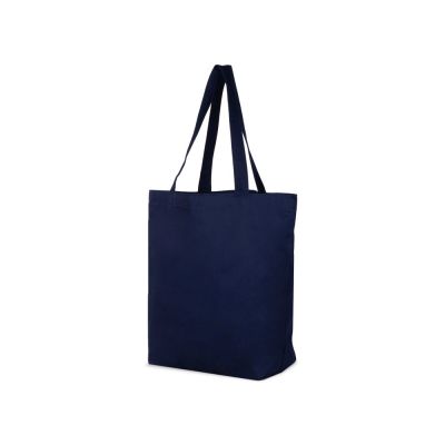 Сумка с широким дном и боками, синий-0