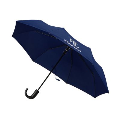 Складной зонт полуавтоматический William Lloyd, синий-0
