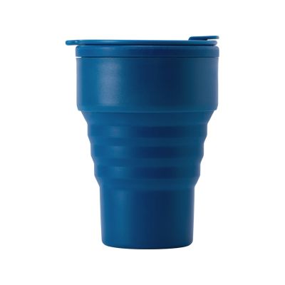 Силиконовый складной стакан GoCup, индиго-1