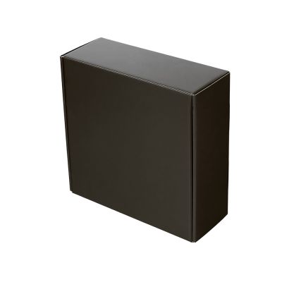 Коробка подарочная Raven, L, черная, вн. размер 260х260х100 мм.-1