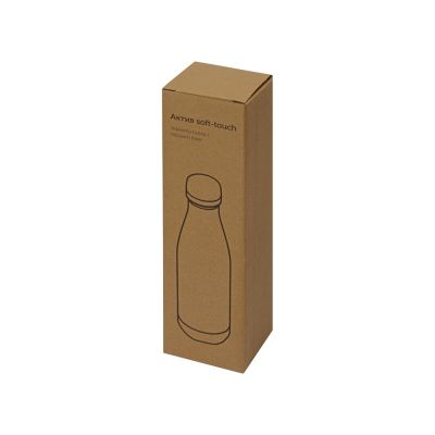 Термобутылка Актив Soft Touch, 500мл, красный-2