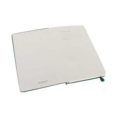 Записная книжка Moleskine Classic (в линейку) в твердой обложке, Large (13х21см), зеленый-1