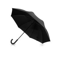 Зонт-трость полуавтомат Lunker, черный