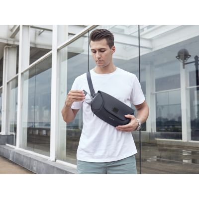 Антикражная сумка на пояс Clickpack, черный-20