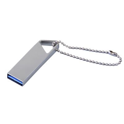 USB 3.0-флешка на 32 Гб с мини чипом, компактный дизайн, отверстие треугольной формы для цепочки-0