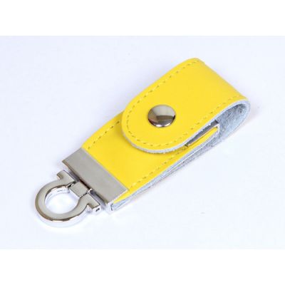 USB-флешка на 32 Гб в виде брелка, желтый-1