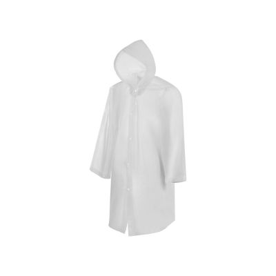 Дождевик Hawaii light c чехлом унисекс, белый-0