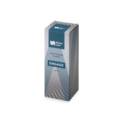 Вакуумный термос Engage, 450 мл, черный-9
