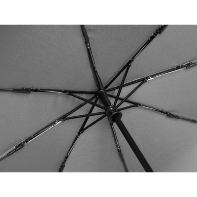Зонт-автомат складной Reviver, светло-серый-4