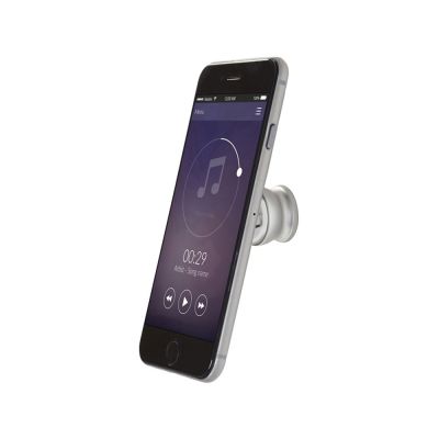 Поворотный магнитный держатель телефона Mount, серебристый-4