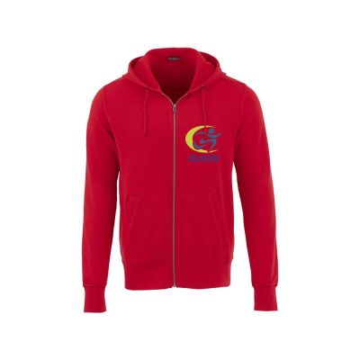 Худи Cypress на молнии, красный-4