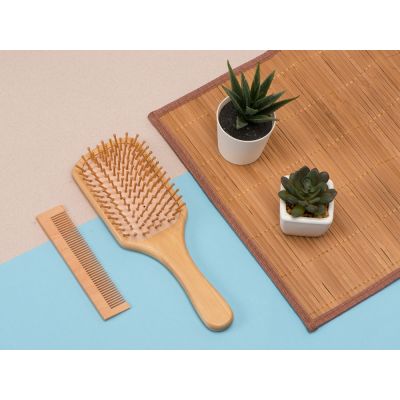 Расческа-гребень Leela из дерева-3