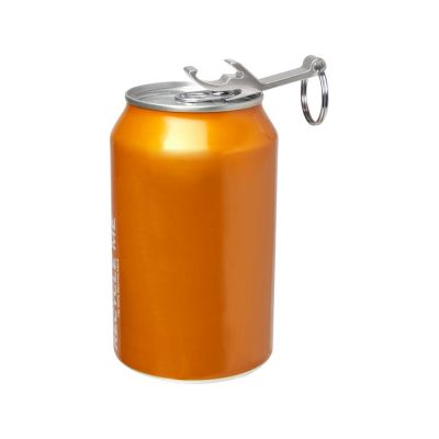 Брелок-открывалка Tao из переработанного алюминия - Серебристый-3