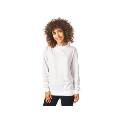 Свитшот Warsaw 220гр, унисекс, белый-2