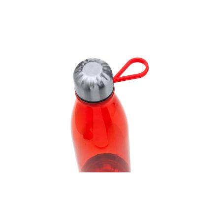 Бутылка EDDO в прозрачной AS-отделке, 700 мл, красный-1