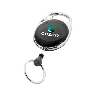 Брелок с роликом Gerlos, черный прозрачный-3