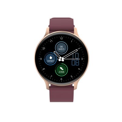 Смарт-часы Canyon SW-68  Badian, IP68, темно-красный-1