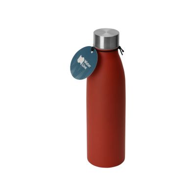 Стальная бутылка Rely, 650 мл, красный матовый-6