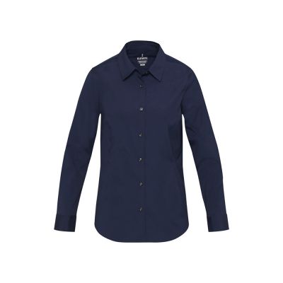 Carnelian женская рубашка из поплина - Navy Blue-1