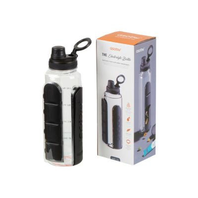 Бутылка для воды Electrolyte, черный-8
