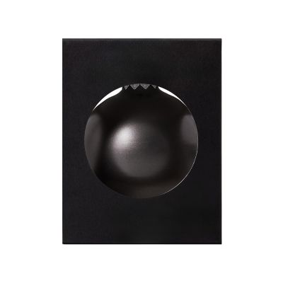 Стеклянный елочный шар Christmas bauble, черный металлик, с серебристым колпачком в черной коробке-2