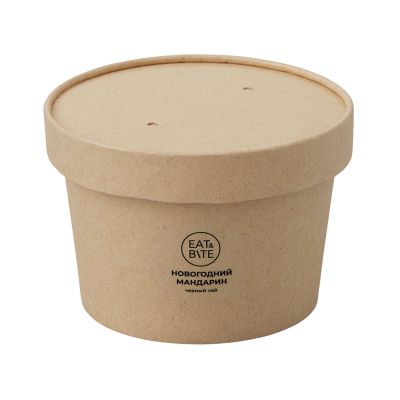 Чай черный Новогодний мандарин в картонном стаканчике, 50 гр.-1
