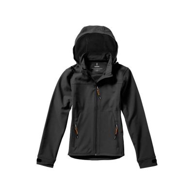 Куртка софтшел Langley женская, антрацит-6