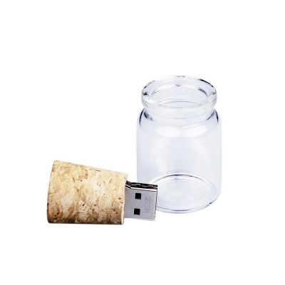 Флешнакопитель в виде пробки в бутылочке на 256 Гб-1