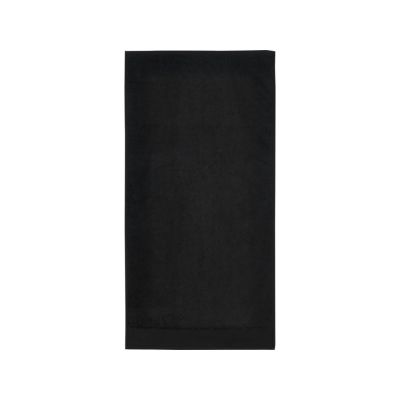 Полотенце для ванной Nora из хлопка плотностью 550 г/м2 и размером 50x100 см, черный-1