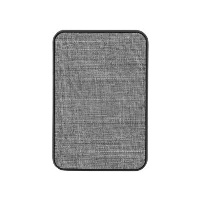 Портативное зарядное устройство из rPET Reborn, 5000 mAh, серый-2