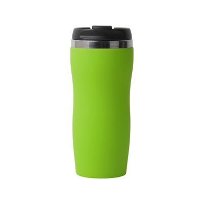 Термокружка Double wall mug C1, soft touch, 350 мл, зеленое яблоко-2